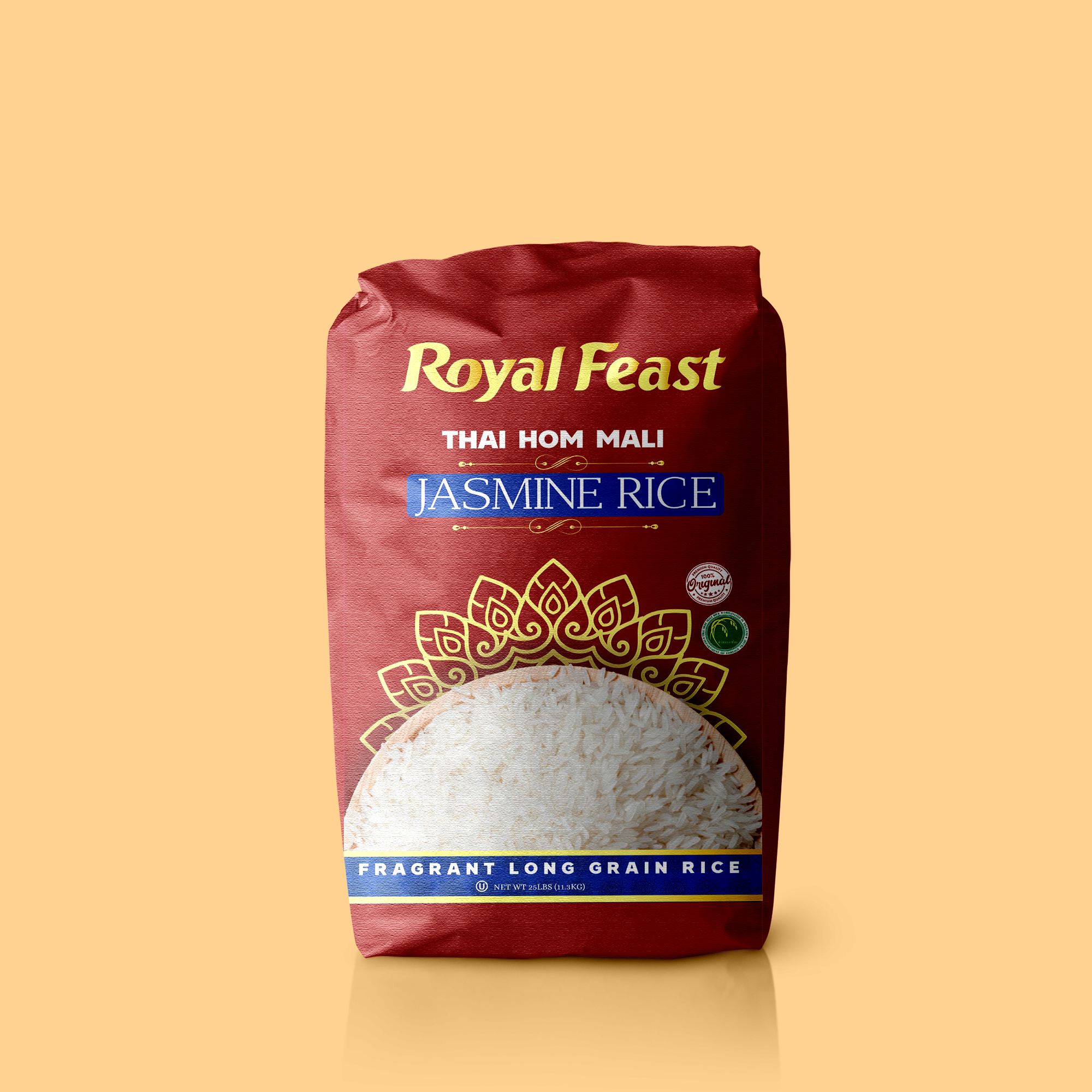 Royal Feast label deign