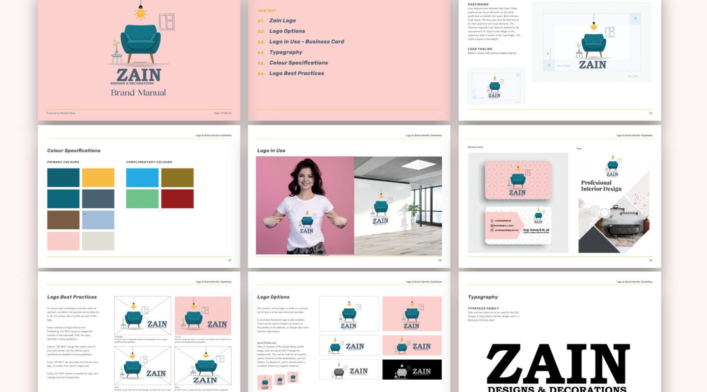 Zain brand Manual